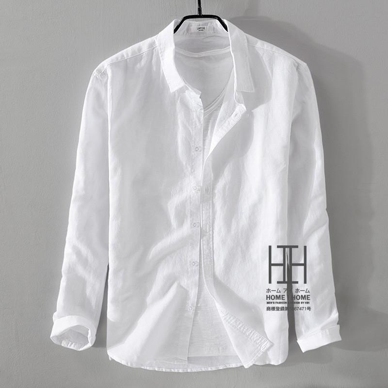 【UNITED ARROWS】 リネン 長袖 カジュアル シャツ 無地 シンプル カジュアルシャツ リネンシャツ メンズ 長袖 無地 カラフル 春夏