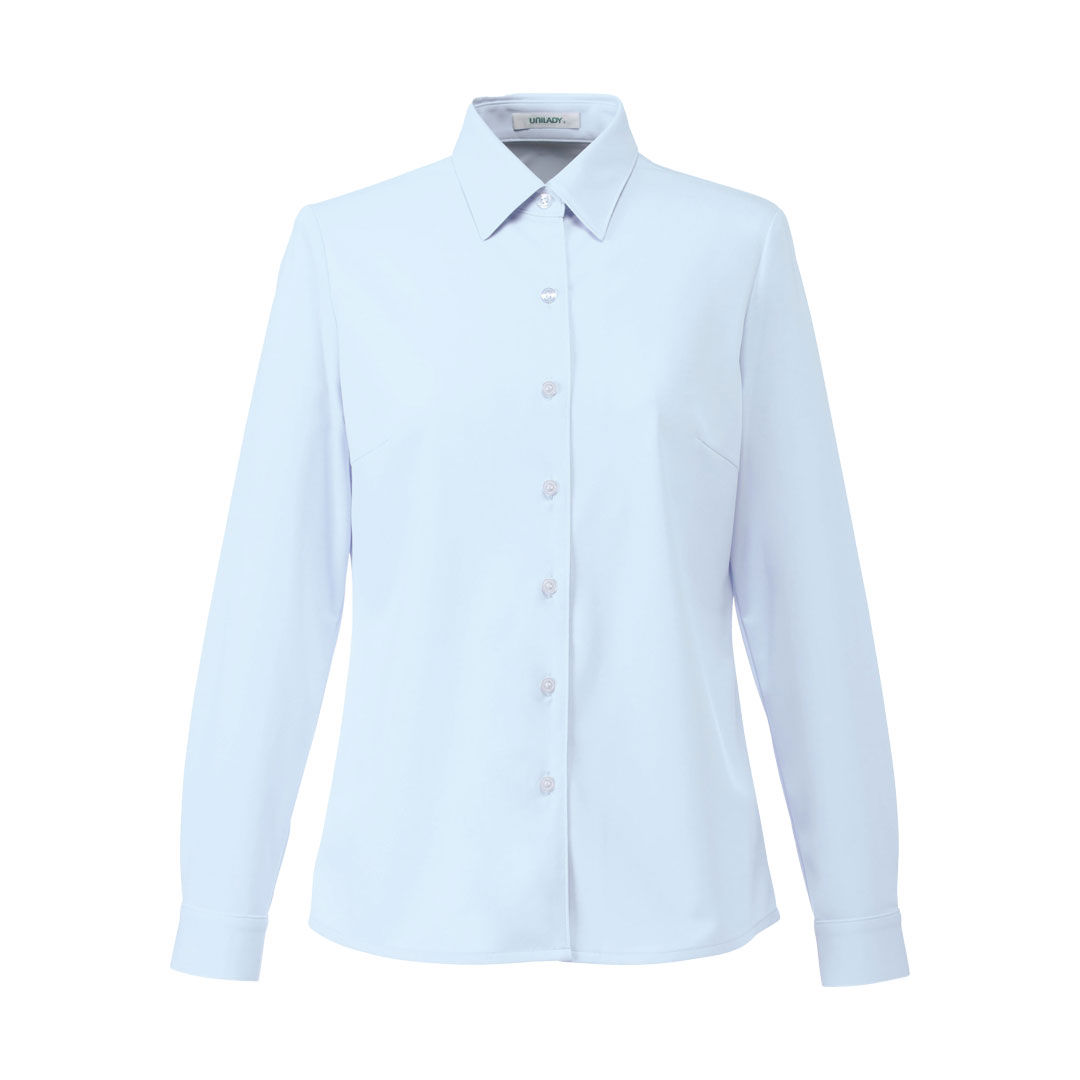特別オファーの-レディース シャツ レディース •白シャツ レディース ブラウス オフィス 事務服 ブラウス •ノーアイロン ブラウス ロングシャツ  レディース 長袖tシャツ ブラウス 9号 13：ピンク
