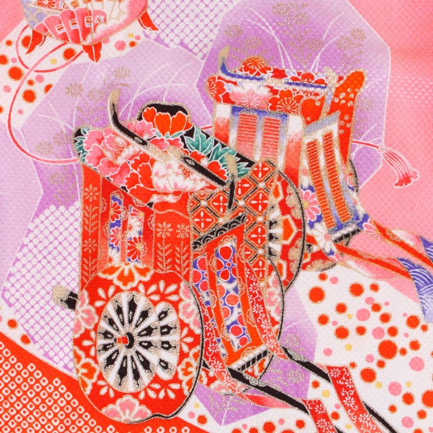 七五三 着物 3歳 被布 329-s20 被布セット 被布コート 着物レンタル