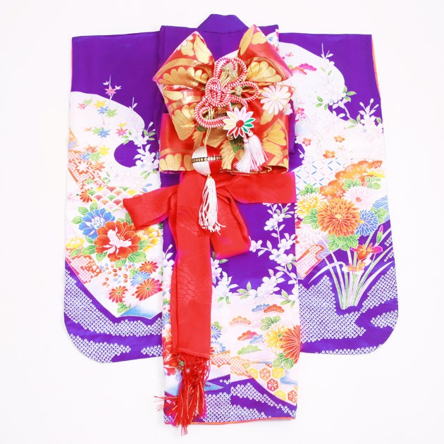 新品・未使用❣️3歳 七五三 着物❣️ 七五三 着物 3歳 女の子 着物レンタル 321 送料無料 : 貸衣装ネット便