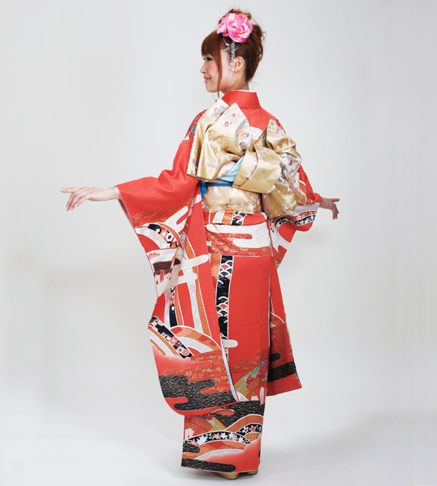 振袖　成人式・お祝い事に 振袖レンタル 成人式 成人式着物 1月 振袖 レンタル レンタル振袖 赤