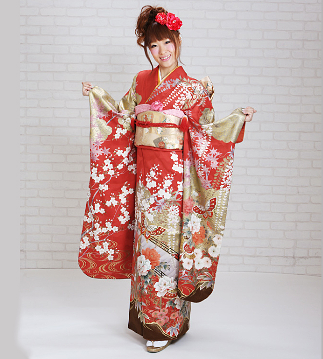振袖レンタル 成人式 成人式着物 1月 振袖 レンタル レンタル振袖 赤