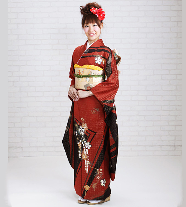 振袖レンタル 成人式 成人式着物 1月 振袖 レンタル レンタル振袖 赤