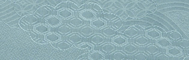 色無地 レンタル 袷 10月〜5月向け 正絹 一ツ紋 深ブルー色 着物 入学