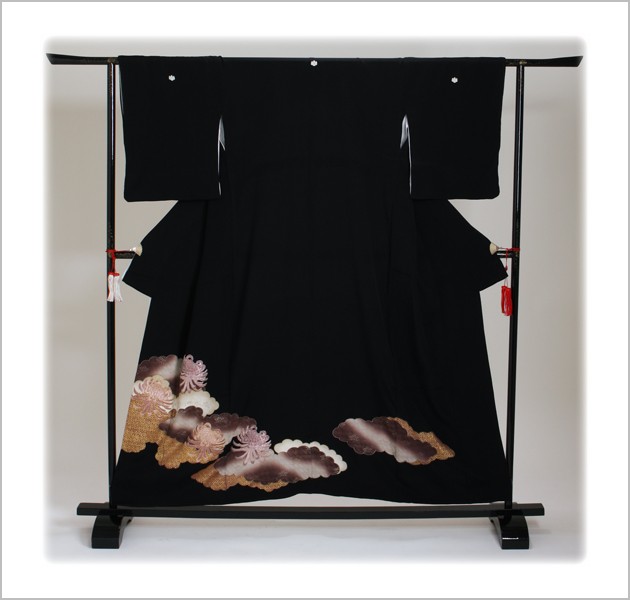 留袖レンタル 黒留袖レンタル 正絹 着物レンタル 留袖 フルセット NT