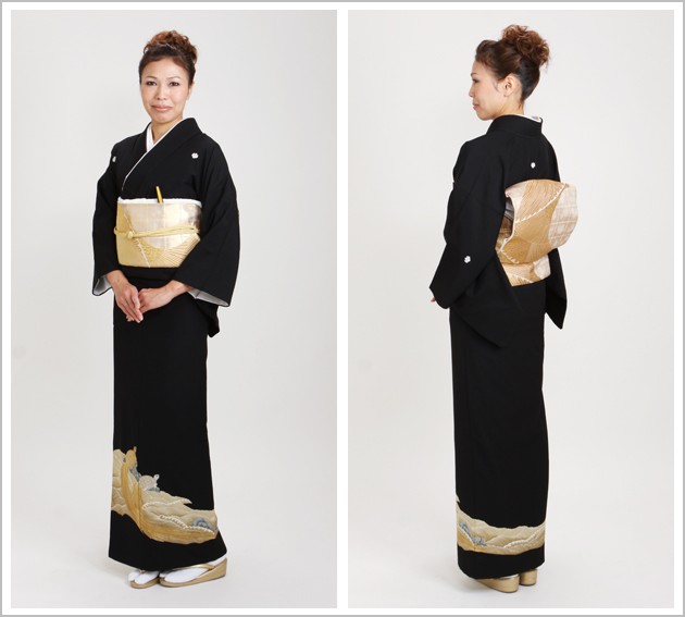 留袖レンタル 黒留袖レンタル 着物レンタル 留袖 フルセット NT-608