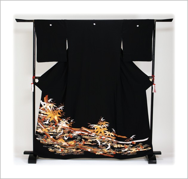 留袖レンタル 留袖レンタル50代 黒留袖レンタル 正絹 着物レンタル