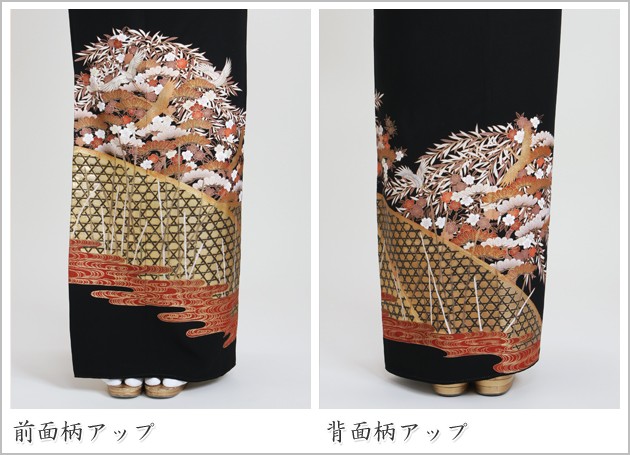 留袖レンタル 留袖レンタル50代 黒留袖レンタル 正絹 着物レンタル