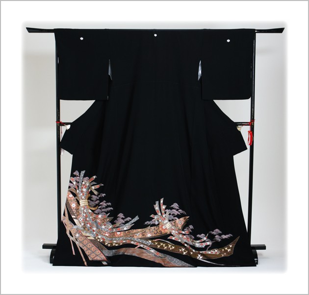 留袖レンタル 留袖レンタル50代 黒留袖レンタル 正絹 着物レンタル