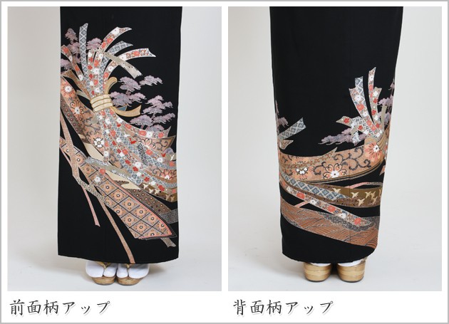 留袖レンタル 留袖レンタル50代 黒留袖レンタル 正絹 着物レンタル