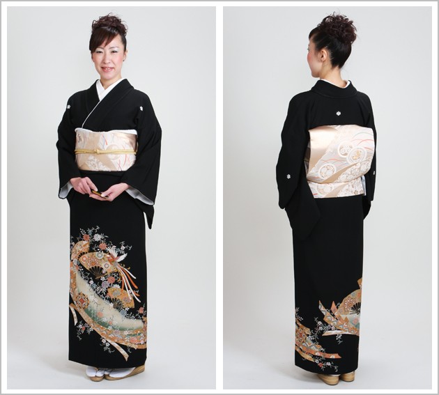 留袖レンタル 留袖レンタル50代 黒留袖レンタル 正絹 着物レンタル