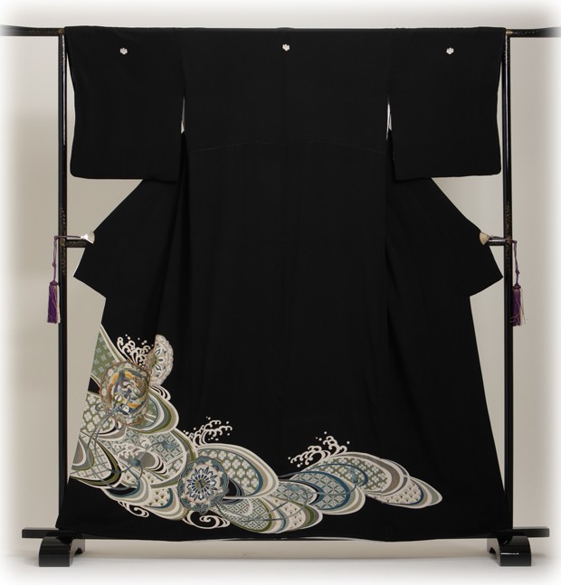 留袖レンタル 黒留袖レンタル 正絹 着物レンタル 留袖 フルセット NT