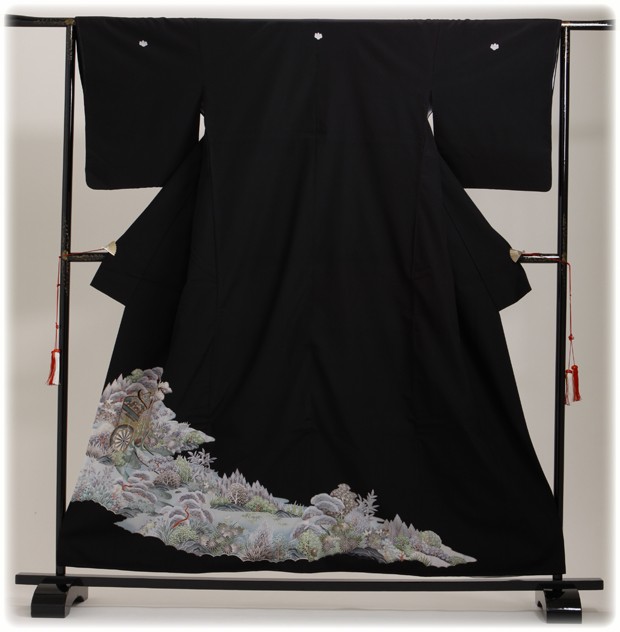 留袖レンタル 黒留袖レンタル 着物レンタル 留袖 フルセット NT-720