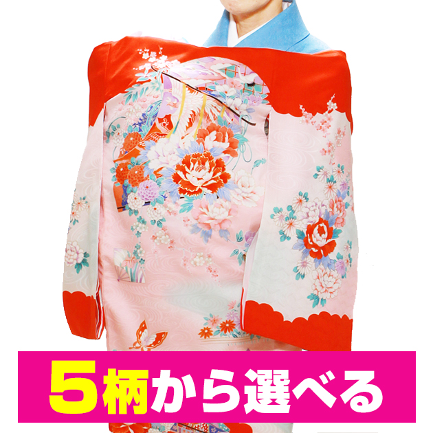 お宮参り レンタル 着物 女の子 選べる全5デザイン 服装 赤ちゃん 産着