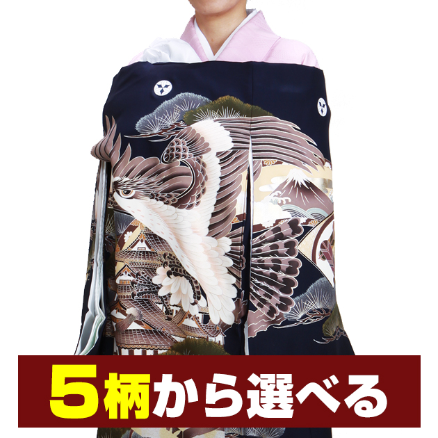 お宮参り レンタル 着物 男の子 正絹 選べる全5デザイン 服装 赤ちゃん