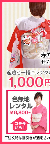 色無地レンタル