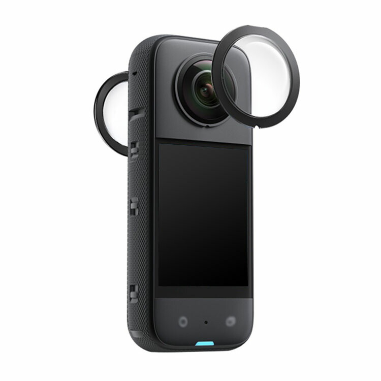 Insta360 X3 カメラレンズカバー レンズプロテクター カメラレンズ保護フィルム 粘着式レンズ保護フィルター 粘着式レンズガード インスタ360 HD｜it-donya｜02
