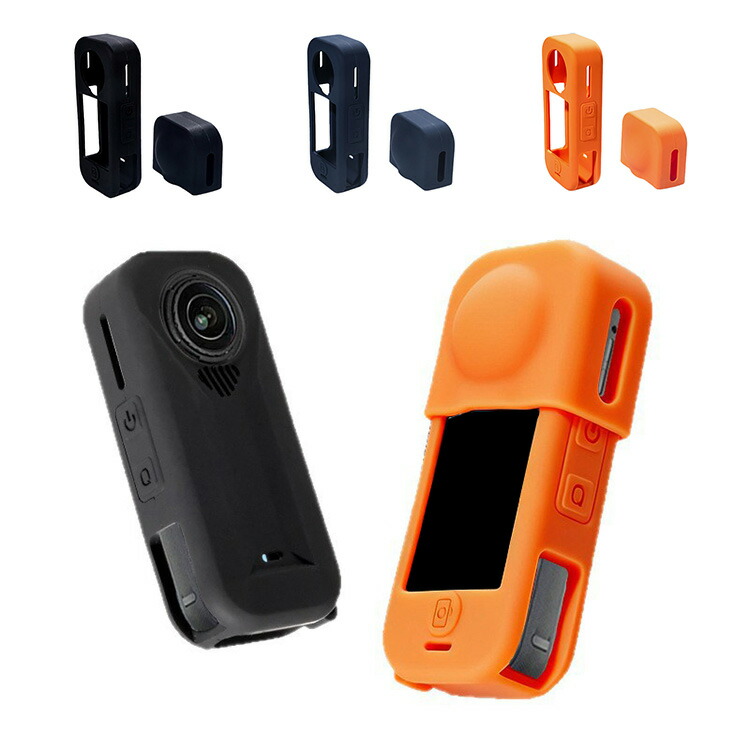 Insta360 X4 Air �P�[�X �J�o�[+�J���������Y�ی� �C���X�^360 X4�G�A 360�x�A�N�V�����J���� �V���R���P�[�X/�J�o�[ �|�[�^�u�� �ϏՌ�