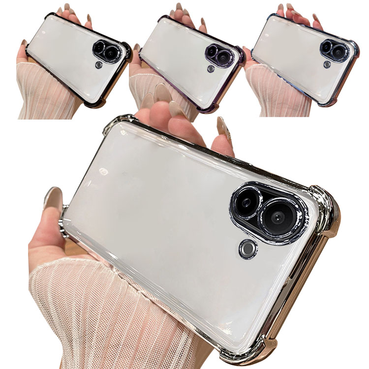 Galaxy A07 5G �P�[�X �N���A �J�o�[ �N���A �w�ʓ��� ���b�L TPU �\�t�g�P�[�X  �X�g���b�v�� �p �ی� �R�[�i�[�o���p�[ Samsung