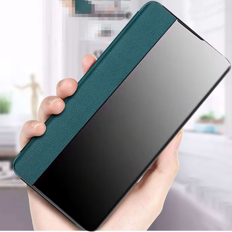 OPPO A54 5G ケース 手帳型 かわいい 透明 窓付き シンプル PU