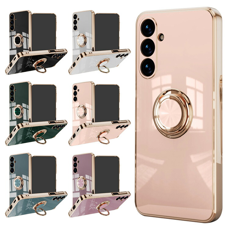 Galaxy A57 5G �P�[�X �J�o�[ ��̌^�����O�t�� ���b�L TPU �R �X�g���b�v�z�[���t�� �V���v�� �w�ʃP�[�X Samsung �T���X�� �M�����N�V�[ A57 5G