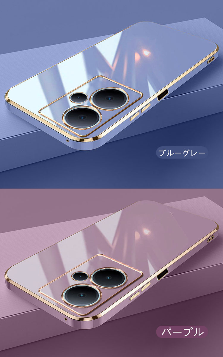 OPPO A79 5G ケース 耐衝撃 カバー メッキ TPU ソフトケース