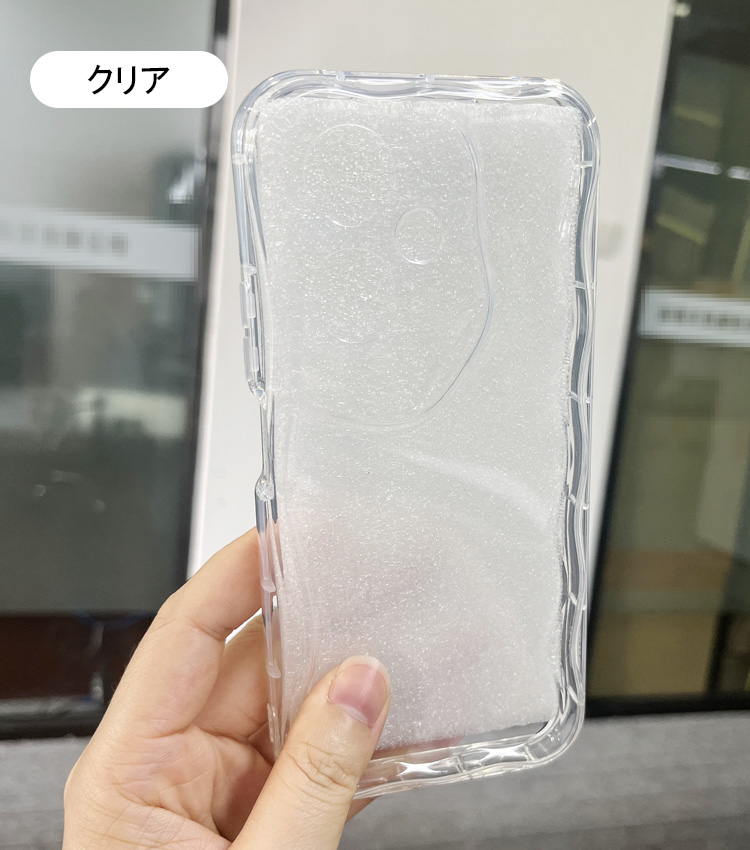 OPPO A79 5G ケース 耐衝撃 カバー 波状 かわいい TPU ソフトケース