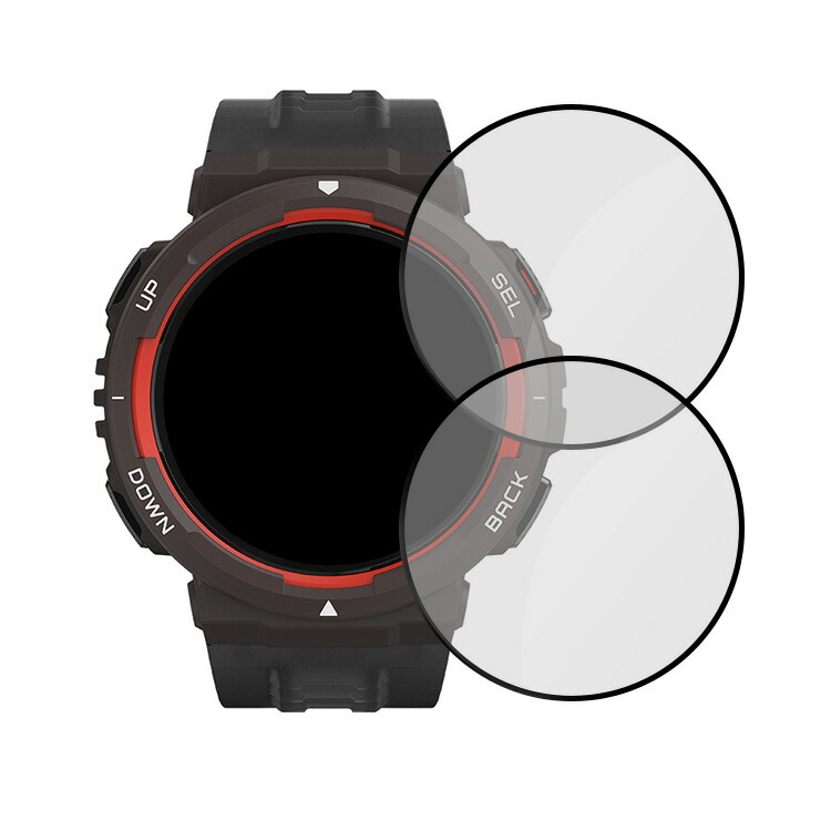 Active Edge �t�B���� �t���ی� 2������ Amazfit �A�}�Y�t�B�b�g �A�N�e�B�u �G�b�W �t���ی�t�B���� �ی�V�[�g �t���ی� ���� ���h�~ �X�}�[�g�E�H�b�`