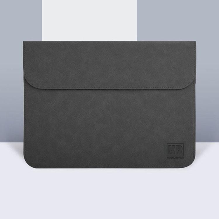 MacBook Air ケース (13.3/13.6インチ) カバー M2 M1 おしゃれ ポーチ付き 軽量 薄型 傷防止 かわいい 電源収納 シンプル PUレザー カバン スリーブ型｜it-donya｜05