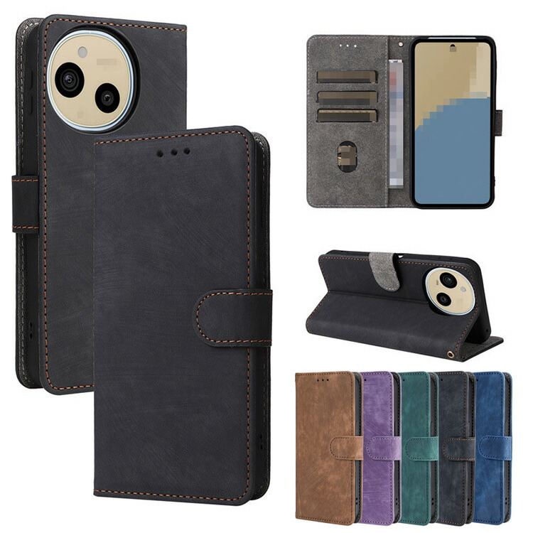 AQUOS sense9 �P�[�X �蒠�^ �J�o�[ PU���U�[ �蒠�^PU���U�[�P�[�X �X�g���b�v�� �X�^���h�@�\ �J�[�h���[ SHARP �V���[�v �A�N�I�X �Z���X9 SHG14 SH-M29