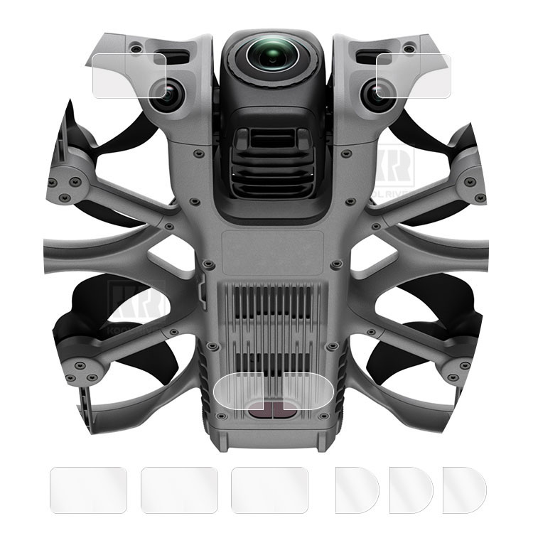 Insta DJI Avata 360�Ή� �ی�t�B���� �i�m�t�B���� 1�Z�b�g ���v6���� �Z���T�[ LiDAR �Z���T�[�ی�t�B���� ���h�~ �ی�V�[�g �������� �������