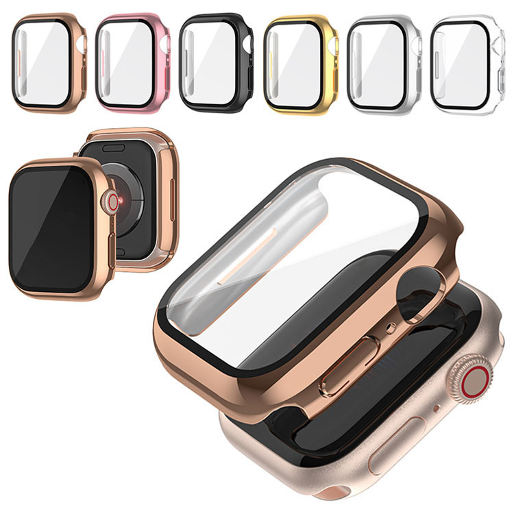 Apple Watch Series 8/7 ケース ガラスフィルム ケース カバー 全面保護 液晶カバー アップルウォッチ シリーズ8/7 41mm/45mm  ハードケース 保護ケース :awat7-13fc-m210915:IT問屋名古屋店 - 通販 - Yahoo!ショッピング