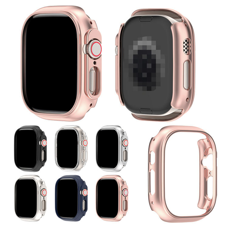 Apple Watch Series 9/8/7/Ultra 2/1 ケース カバー アップルウォッチ シリーズ9/8/7/ウルトラ2/1 41mm/45mm/49mm ハードカバー 保護ケース 装着簡単｜it-donya