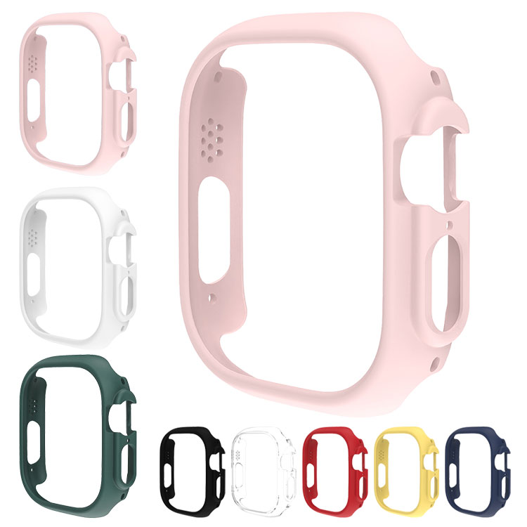 Apple Watch Series 9/8/7/Ultra 2/1 �P�[�X �J�o�[ �A�b�v�� �A�b�v���E�H�b�` �V���[�Y9/8/7/�E���g��2/1 41mm/45mm/49mm �n�[�h�P�[�X �ی�P�[�X