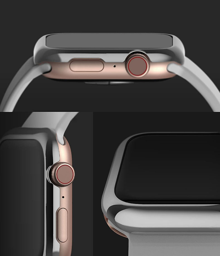 Apple Watch Series 9/8/7 カバー/ケース ステンレスバンパー Apple Watch Series 9/8/7 カバー/ケース ステンレスバンパー