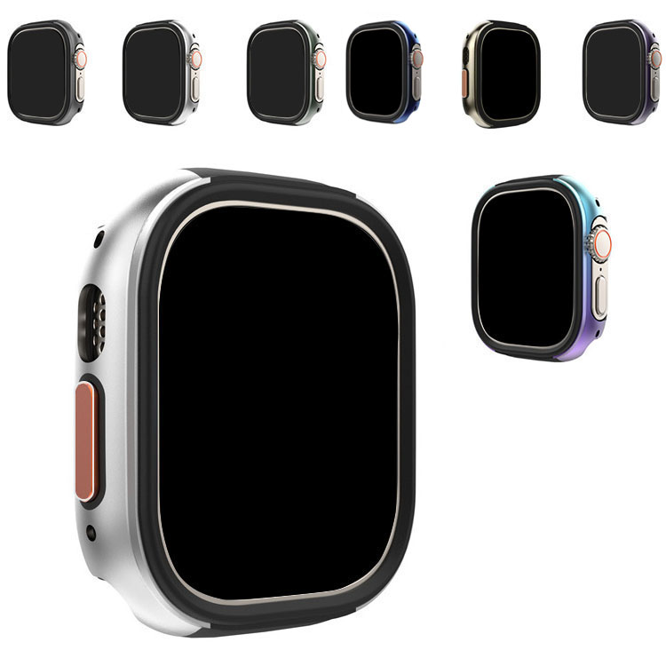 Apple Watch Ultra 2/1 カバー 耐衝撃 ケース バンパー TPU + アルミ 簡単装着 かっこいい アップルウォッチ ウルトラ  49mm 軽量 液晶保護なし : awatu-maa1-w221024 : IT問屋名古屋店 - 通販 - Yahoo!ショッピング