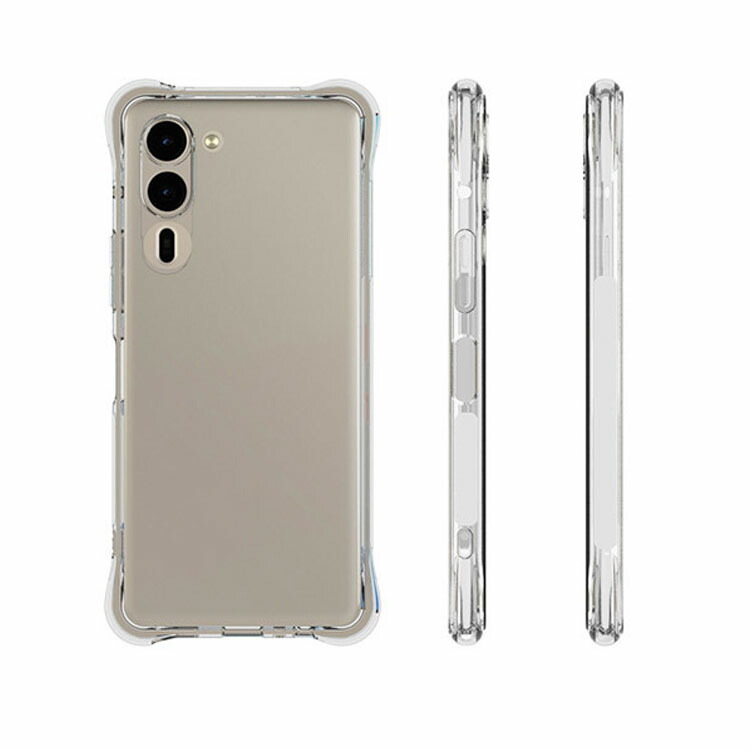 Arrows We2 F-52E クリアケース We2 Plus F-51E 耐衝撃 カバー シンプル クリア 透明 角 保護 コーナーバンパー TPU ソフトケース ストラップ穴 |  | 02