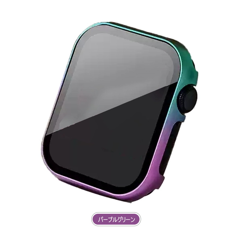Apple Watch Series 10 ケース/カバー 液晶面強化ガラス アルミカバー メタルケース 全面保護 液晶カバー アップルウォッチ10 42mm/46mm バンパーカバー |  | 01