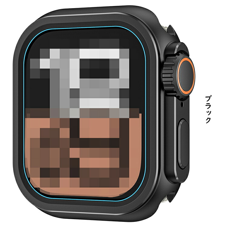Apple Watch Series 10 ケース 46mm カバー アルミバンパー  バンパーカバー 強化ガラス ガラスフィルム付き 全面保護 光沢/マット 液晶保護ケース |  | 04