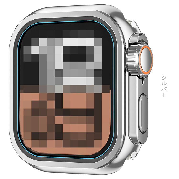 Apple Watch Series 10 ケース 46mm カバー アルミバンパー  バンパーカバー 強化ガラス ガラスフィルム付き 全面保護 光沢/マット 液晶保護ケース |  | 07