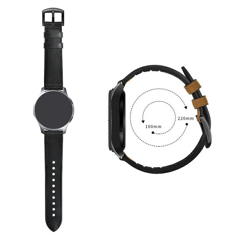 Amazfit Balance バンド ベルト PUレザー バンド幅 22mm 交換リスト 