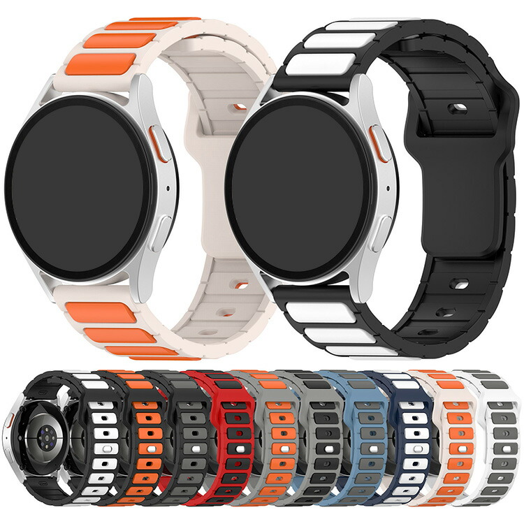 Galaxy Watch7 �o���h �x���g Watch FE �V���R�� �o���h�� 20mm 22mm �������X�g�o���h/�����o���h/�����x���g �X�}�[�g�E�H�b�`�p���X�g�o���h