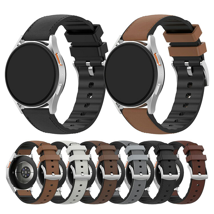 Amazfit �o���h �x���g PU���U�[+TPU �o���h�� 20mm 22mm Active Balance2 Cheetah Pro Bip 5 GTR4 GTS4 �������X�g�o���h/�����o���h/�����x���g ��������