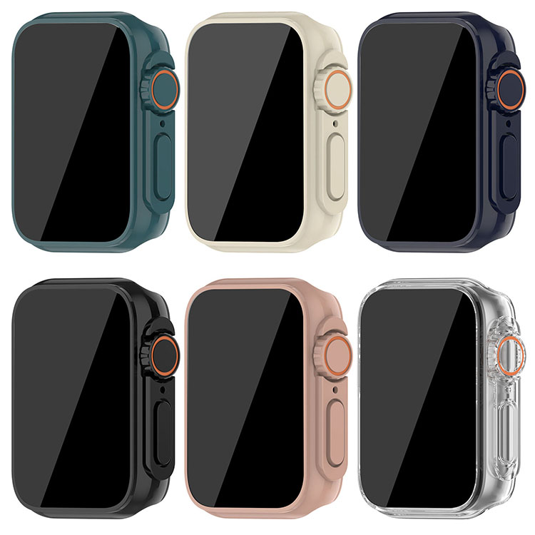 Xiaomi Smart Band 9 Pro ケース カバー 強化ガラスガラスフィルム付き