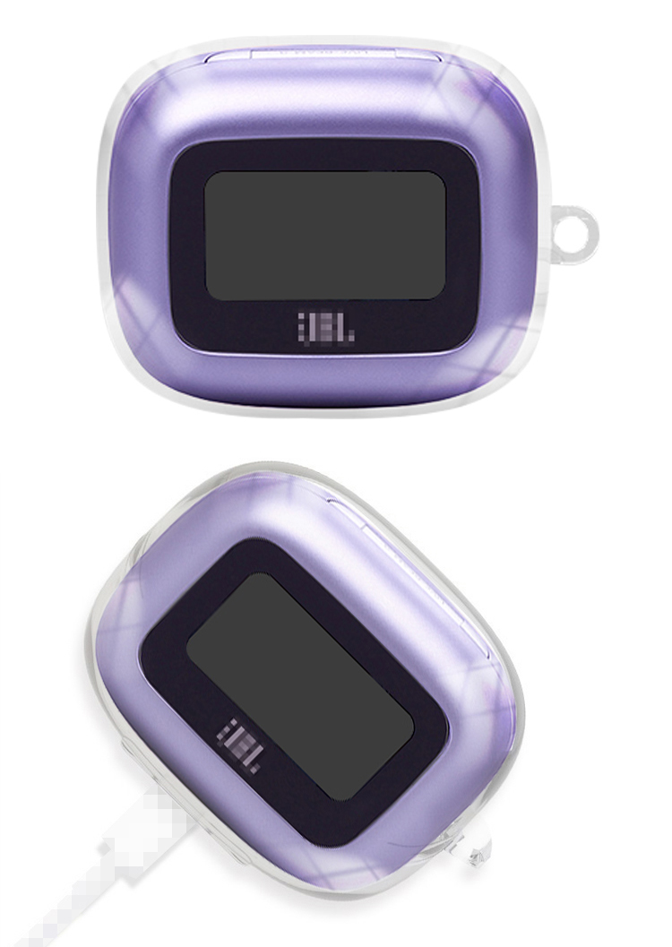 JBL LIVE BEAM 3 クリアケース 透明 TPU シンプル ストラップ付き