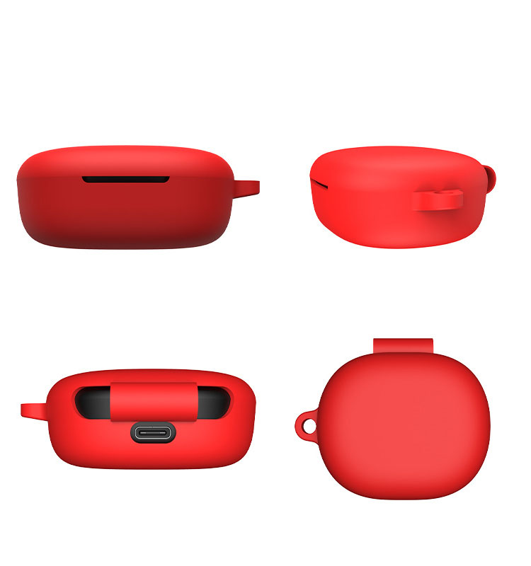 Redmi Buds 4 Lite ケース シリコン カバー カラビナ付き リドミ バッズ4 ライト シンプル おしゃれ おすすめ 傷防止 ソフトケース ワイヤレスイヤホン |  | 01