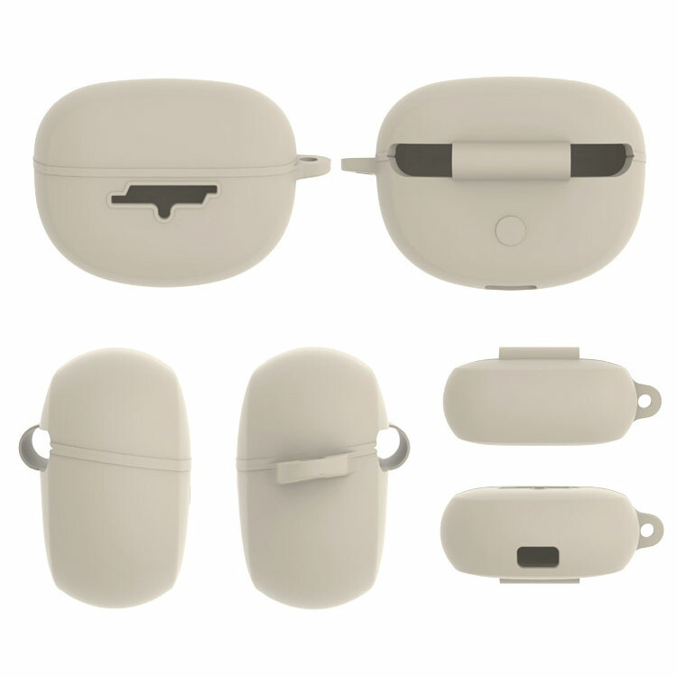 Bose Ultra Open Earbuds ケース カバー シリコン シンプル カラビナ