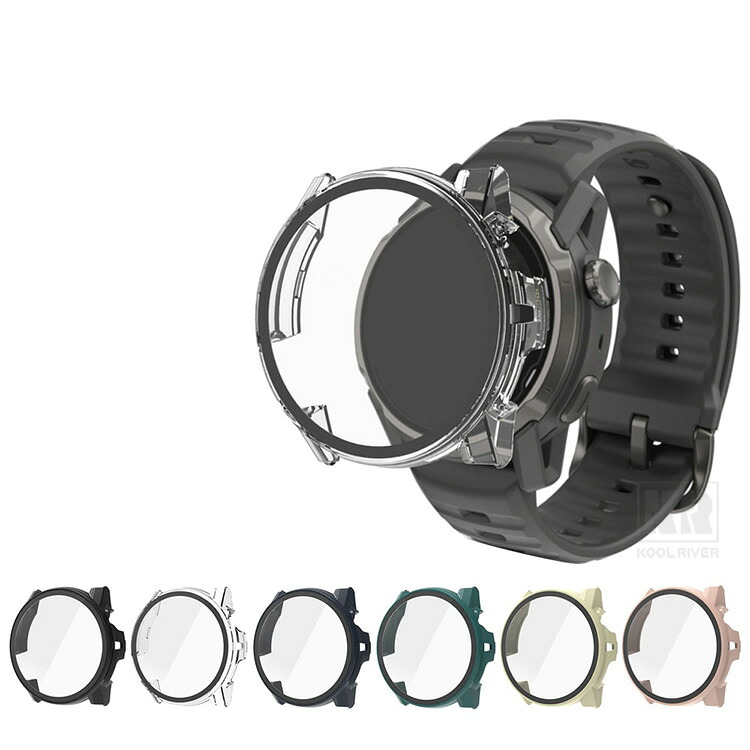 COROS APEX4 �P�[�X �J�o�[ 42mm / 46mm �����K���X�i�K���X�t�B�����j�t�� �S�ʕی� �t���ی�P�[�X �P�F/�N���A �t�B������� �n�[�h�P�[�X