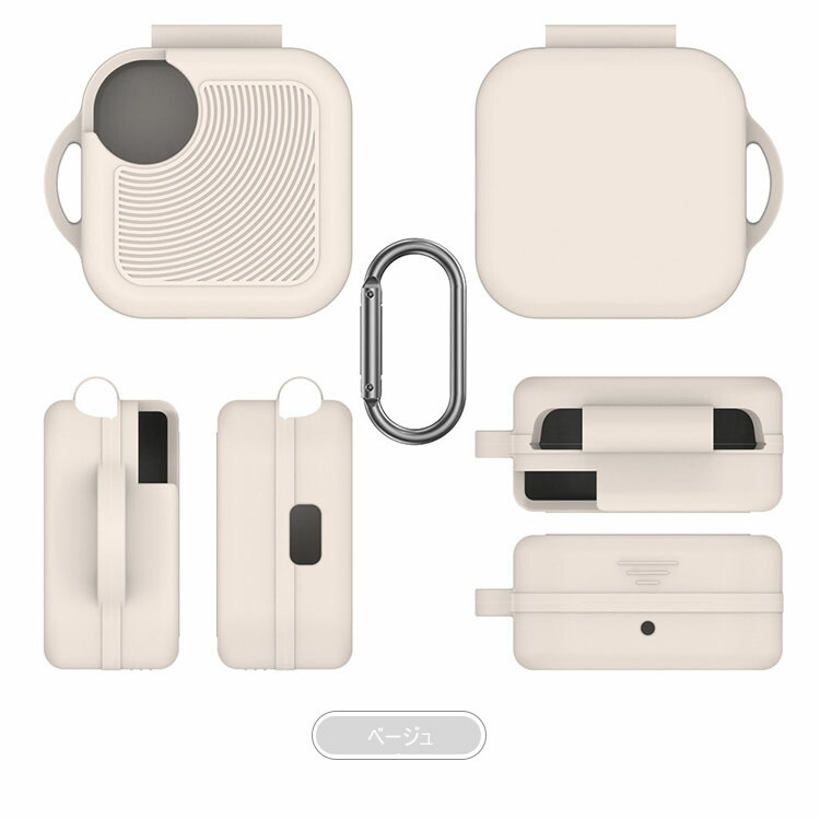 CMF Buds Pro 2 ケース シリコン シンプル カラビナ付き 保護カバー
