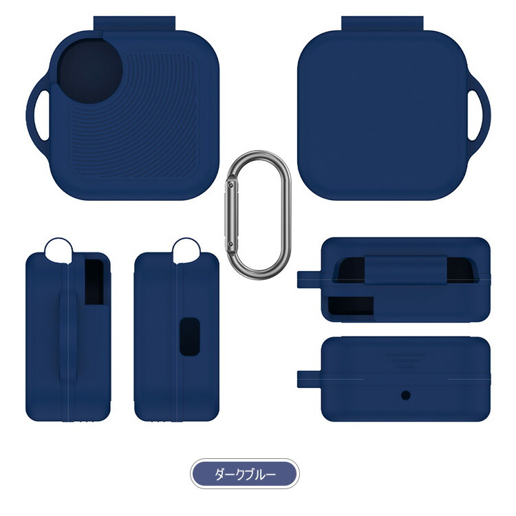 CMF Buds Pro 2 ケース シリコン シンプル カラビナ付き 保護カバー